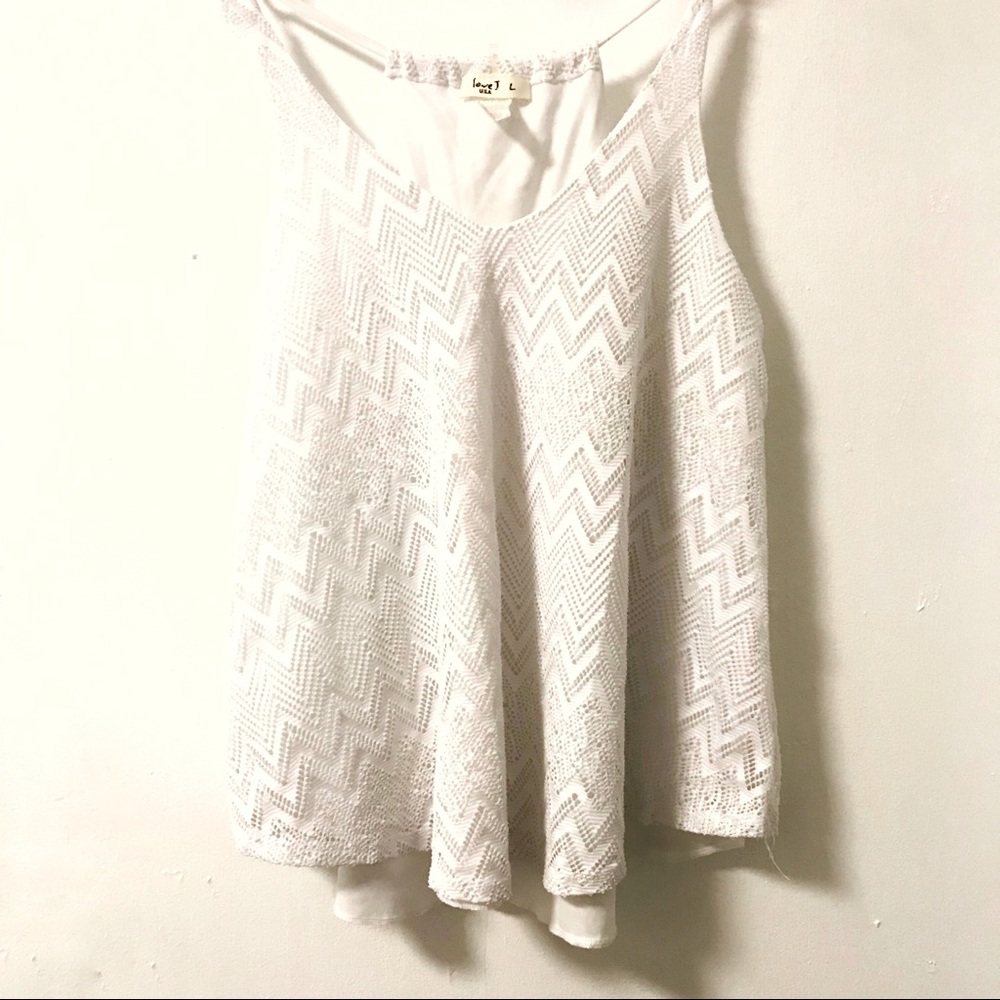 White Halter Top